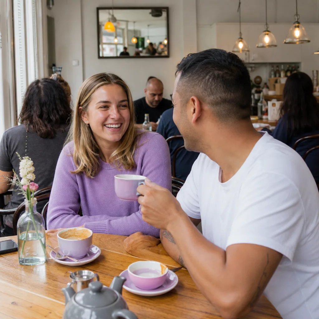 Small group enjoying a hosted social event at a Brighton venue